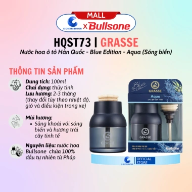 Nước hoa ô tô Bullsone Grasse Blue - Hỏa Tốc Blackberry Aqua Apple Mango Lime Chính Hãng 5 Nước hoa ô tô Bullsone Grasse Blue - Hỏa Tốc Blackberry Aqua Apple Mango Lime Chính Hãng 5