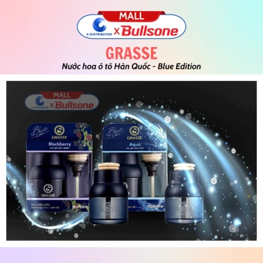 Nước hoa ô tô Bullsone Grasse Blue - Hỏa Tốc Blackberry Aqua Apple Mango Lime Chính Hãng 7 Nước hoa ô tô Bullsone Grasse Blue - Hỏa Tốc Blackberry Aqua Apple Mango Lime Chính Hãng 7