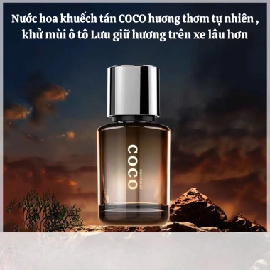 Nước hoa ô tô COCO 160ml - Khử mùi hiệu quả, thiết kế sang trọng, giảm giá 185.000đ