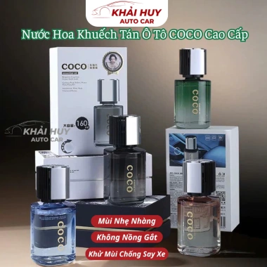 Nước hoa ô tô COCO cao cấp Mùi nhẹ, khử mùi, chống say xe, giảm giá 20% 200.000₫