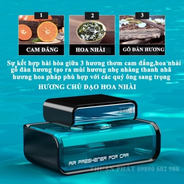 Nước hoa ô tô DUKE 100% thiên nhiên – khử mùi, chống say xe, an toàn sức khoẻ, giảm còn 168.000₫