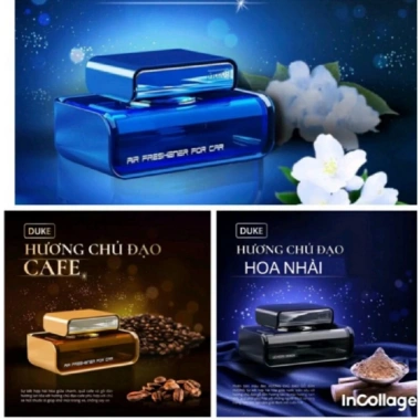 Nước hoa ô tô D.U.K.E cao cấp nhập khẩu chính hãng – Triết xuất thiên nhiên, chống say xe, khử mùi hôi