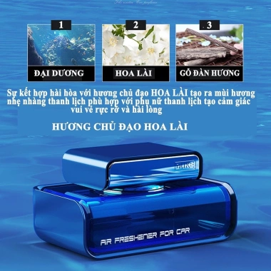 Nước Hoa Ô Tô Duke Chính Hãng Chiết Xuất Tự Nhiên Khử Mùi Chống Say Xe Giá 165k