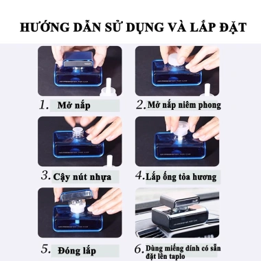 Nước hoa ô tô DUKE tinh dầu cao cấp khử mùi chống say xe chiết xuất thiên nhiên đặt taplo ô tô - 165.000 VND