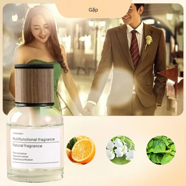 Nước Hoa Ô Tô EUNIO Khử Mùi, Chống Say Xe, Bảo Vệ Sức Khỏe - Chính Hãng, 39k