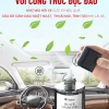 Nước hoa ô tô XCHAT hương hoa, gỗ trầm ấm, khử mùi, chống say xe, bảo hành 12 tháng 499k