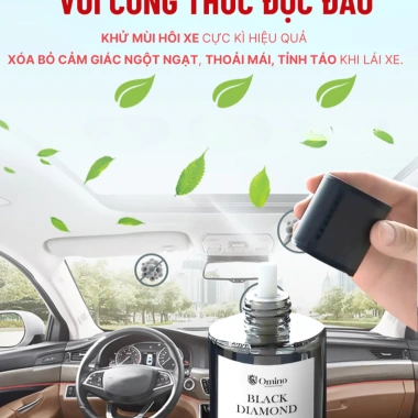 Nước hoa ô tô XCHAT hương hoa, gỗ trầm ấm, khử mùi, chống say xe, bảo hành 12 tháng 499k