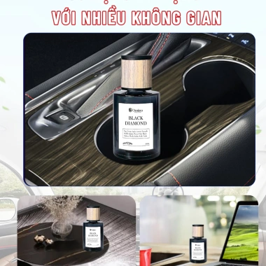 Nước hoa ô tô XCHAT hương hoa, gỗ trầm ấm, khử mùi, chống say xe, bảo hành 12 tháng 499k