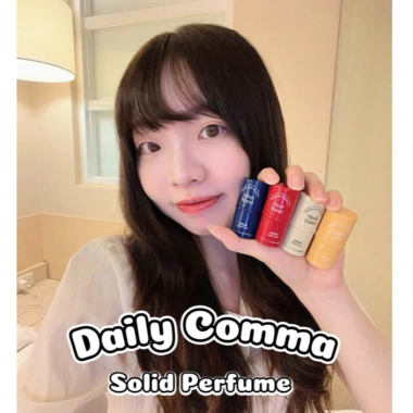 Nước hoa sáp Daily Comma Solid Perfume 4 mùi, hương dịu nhẹ, thiết kế nhỏ gọn, giá ưu đãi 125.000đ