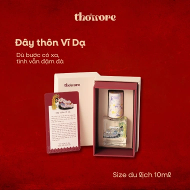 Nước Hoa Thơmore Đây Thôn Vĩ Dạ EDP 10ml - Dầu Thơm Lưu Hương 8-12h, Hoài Niệm, Tinh Tế, Ấm Áp - Giá Giảm 289.000 VND