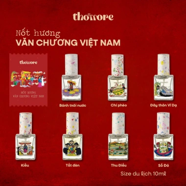 Nước Hoa Thơmore Đây Thôn Vĩ Dạ EDP 10ml - Dầu Thơm Lưu Hương 8-12h, Hoài Niệm, Tinh Tế, Ấm Áp - Giá Giảm 289.000 VND
