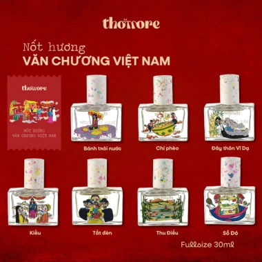 Nước Hoa Thơmore Đây Thôn Vĩ Dạ EDP 10ml - Dầu Thơm Lưu Hương 8-12h, Hoài Niệm, Tinh Tế, Ấm Áp - Giá Giảm 289.000 VND