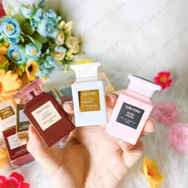 Nước hoa Tom Ford mini 7.5ml Lost Cherry, Rose Prick, Soleil Blanc - Giá chỉ 266k