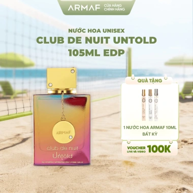 Nước hoa Unisex ARMAF Club de Nuit Untold 105ml - Giá 1.251.300₫, hương sang, lưu hương lâu