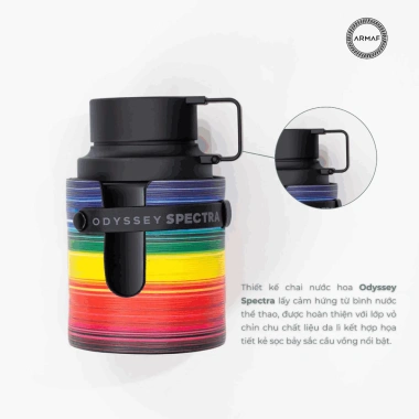 Nước hoa unisex Armaf Odyssey Spectrum Rainbow Edition EDP 100ml - Giá chỉ 960.300₫