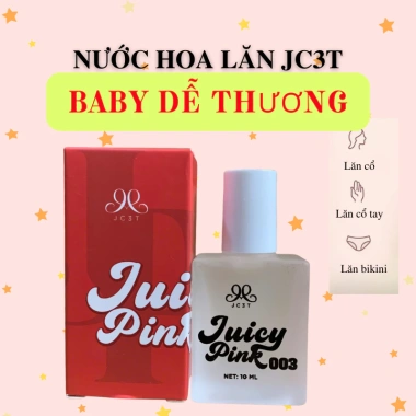 Nước Hoa Vùng Kín JUICY PINK Thơm Lâu 6 Mùi Hương - Chai 10ml Giá 89.000 VND