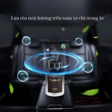Nước hoa xe ô tô Thalo hương thơm tự nhiên khử mùi, chống say xe - Giá 95.000₫