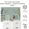 Nước hoa Zara Lightly Bloom & Deep Garden EDP 2x30ml - Hương nhẹ, chỉ 750.000đ