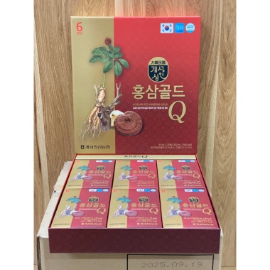 Nước Hoàng Sam Nhung Hươu Linh Chi Hàn Quốc - Hộp 30 gói 50ml, giảm còn 300.000đ