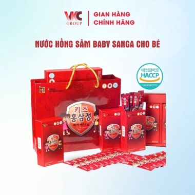 Nước Hồng Sâm Baby SangA Hàn Quốc - Tăng Miễn Dịch, Phát Triển, Giá 98.000
