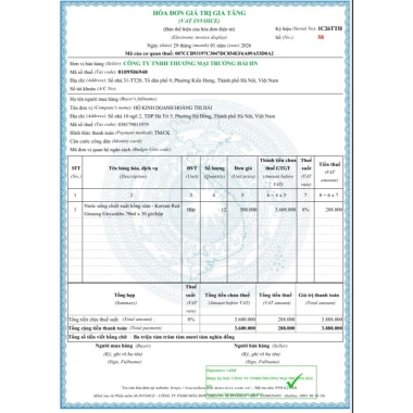 Nước Hồng Sâm Bio Hàn Quốc 30 Gói - Bổ Dưỡng Cao Cấp, Giá Ưu Đãi 519.000đ