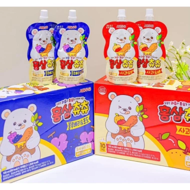 Nước hồng sâm Chu Chu Hàn Quốc - Tăng chiều cao, đề kháng, sức khỏe, giá 299.000đ Nước hồng sâm Chu Chu Hàn Quốc - Tăng chiều cao, đề kháng, sức khỏe, giá 299.000đ