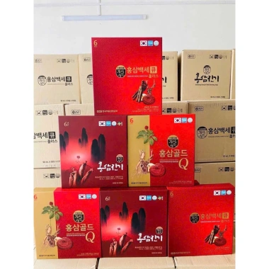 Nước Hồng Sâm Collagen Cao Cấp Hàn Quốc 30 gói - Giảm giá 299k, dưỡng da, tăng sức đề kháng