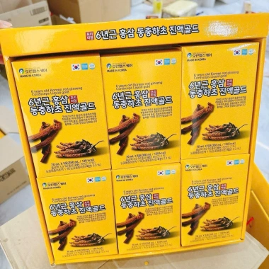 Nước Hồng Sâm Đông Trùng Hạ Thảo Hàn Quốc 30 gói - 329.000đ, tăng sức đề kháng 2