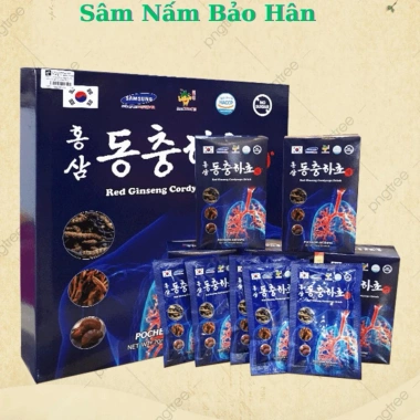 Nước Hồng Sâm Đông Trùng Hạ Thảo Hàn Quốc 30 gói Giá 699k Tăng Cường Sinh Lực