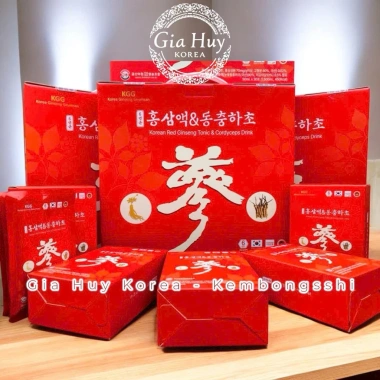 Nước Hồng Sâm Đông Trùng Hạ Thảo KGG Hàn Quốc - Giá 369k, tăng sức đề kháng