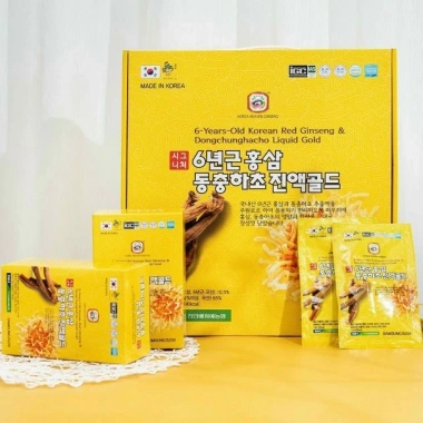 Nước Hồng Sâm Đông Trùng Hạ Thảo Nonghyup Hàn Quốc 30 gói 70ml Giá 485.000 VND
