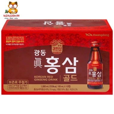 Nước Hồng Sâm Extra Gold Kwangdong 10 chai – Bổ Dinh Dưỡng, Tăng Sức Đề Kháng, 250k VNĐ 6