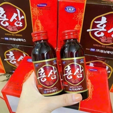 Nước Hồng Sâm Hàn Quốc 10 chai - Giảm giá 85.000đ, tăng sức khỏe, năng lượng