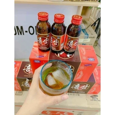 Nước Hồng Sâm Hàn Quốc 10 chai - Giảm giá 85.000đ, tăng sức khỏe, năng lượng