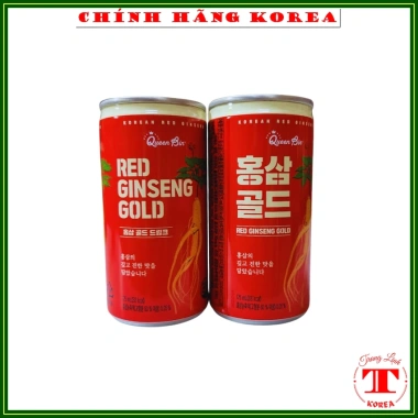 Nước hồng sâm Hàn Quốc 12 lon 175ml - Korean Red Ginseng Gold, giảm còn 175.000₫