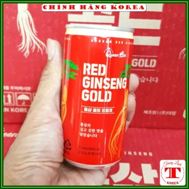 Nước hồng sâm Hàn Quốc 12 lon 175ml - Korean Red Ginseng Gold, giảm còn 175.000₫