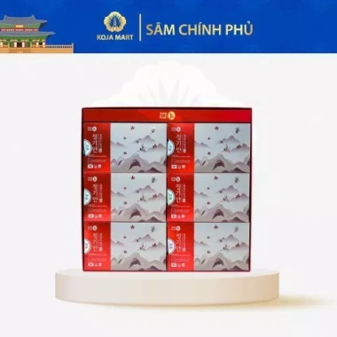 Nước hồng sâm Hàn Quốc 6 năm tuổi Jung Kian - Giá ưu đãi 560k, tăng sức đề kháng