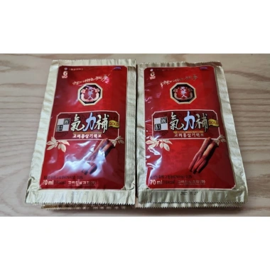 Nước hồng sâm Hàn Quốc cao cấp 30 gói 70ml - Cải thiện sức khỏe, chỉ 659.000 VND