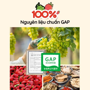 Nước hồng sâm HiDino ARAM FARM cho bé 1 tuổi, hồng sâm 6 năm, tăng đề kháng, không chất bảo quản, 19.000đ 4 Nước hồng sâm HiDino ARAM FARM cho bé 1 tuổi, hồng sâm 6 năm, tăng đề kháng, không chất bảo quản, 19.000đ 4