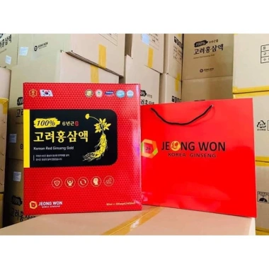 Nước Hồng Sâm Jeongwon 6 Năm Tuổi Hàn Quốc Chính Hãng 30 Gói - Giá Ưu Đãi 169k 2 Nước Hồng Sâm Jeongwon 6 Năm Tuổi Hàn Quốc Chính Hãng 30 Gói - Giá Ưu Đãi 169k 2