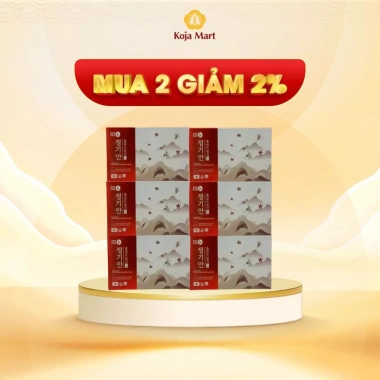 Nước hồng sâm Jung Kian 6 năm tuổi Hàn Quốc - Giá 375.000đ, tăng sức khỏe, năng lượng 9