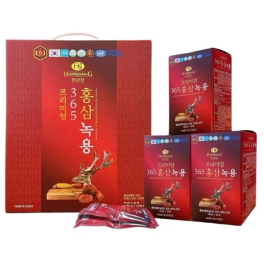 Nước Hồng Sâm Linh Chi Nhung Hươu 365 Hankwanjang Hàn Quốc – Giảm giá 450k, tăng sức đề kháng, nhân sâm Hàn Quốc