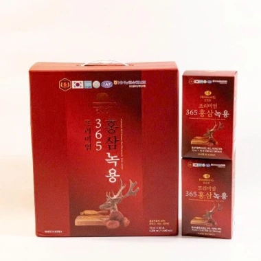 Nước Hồng Sâm Linh Chi Nhung Hươu Hankwanjang 70ml x 60 gói - Giảm giá 820k KOREPHARMA