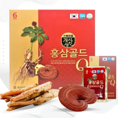 Nước Hồng Sâm Linh Chi Nhung Hươu Q Plus 50ml 30 gói - Giá ưu đãi 388.000đ, tăng sức đề kháng, hỗ trợ sinh lực 10