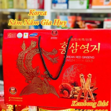 Nước Hồng Sâm Linh Chi Pocheon Hàn Quốc 30 gói 70ml - Tăng sức đề kháng, giảm mệt mỏi, giá chỉ 539.000 VND