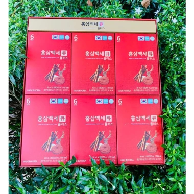 Nước Hồng Sâm, Nấm Linh Chi, Lộc Nhung Hương Q Plus - Nội Địa Hàn Quốc, 295.000 VND