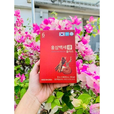 Nước Hồng Sâm, Nấm Linh Chi, Lộc Nhung Hương Q Plus - Nội Địa Hàn Quốc, 295.000 VND