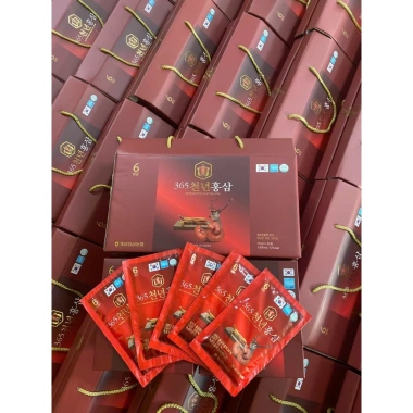 Nước Hồng Sâm Nhung Hương Linh Chi 365 Hàn Quốc - Hộp 20 gói, Sẵn Hàng, Giá Ưu Đãi 283.000đ 3
