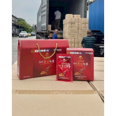 Nước Hồng Sâm Nhung Hươu Linh Chi 365 Hàn Quốc - Giá 299.000, sức đề kháng, năng lượng 5