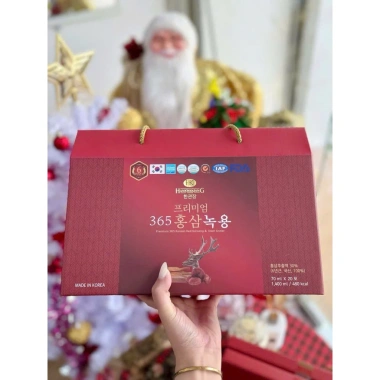 Nước Hồng Sâm Nhung Hươu Linh Chi 365 Hàn Quốc - Giá 299.000, sức đề kháng, năng lượng 6